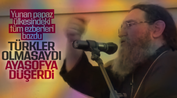 Yunan rahip: Latin serpuşu yerine, Türk sarığını tercih ederim ...